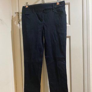 Navy BCBG Cotton Pants Size 2
